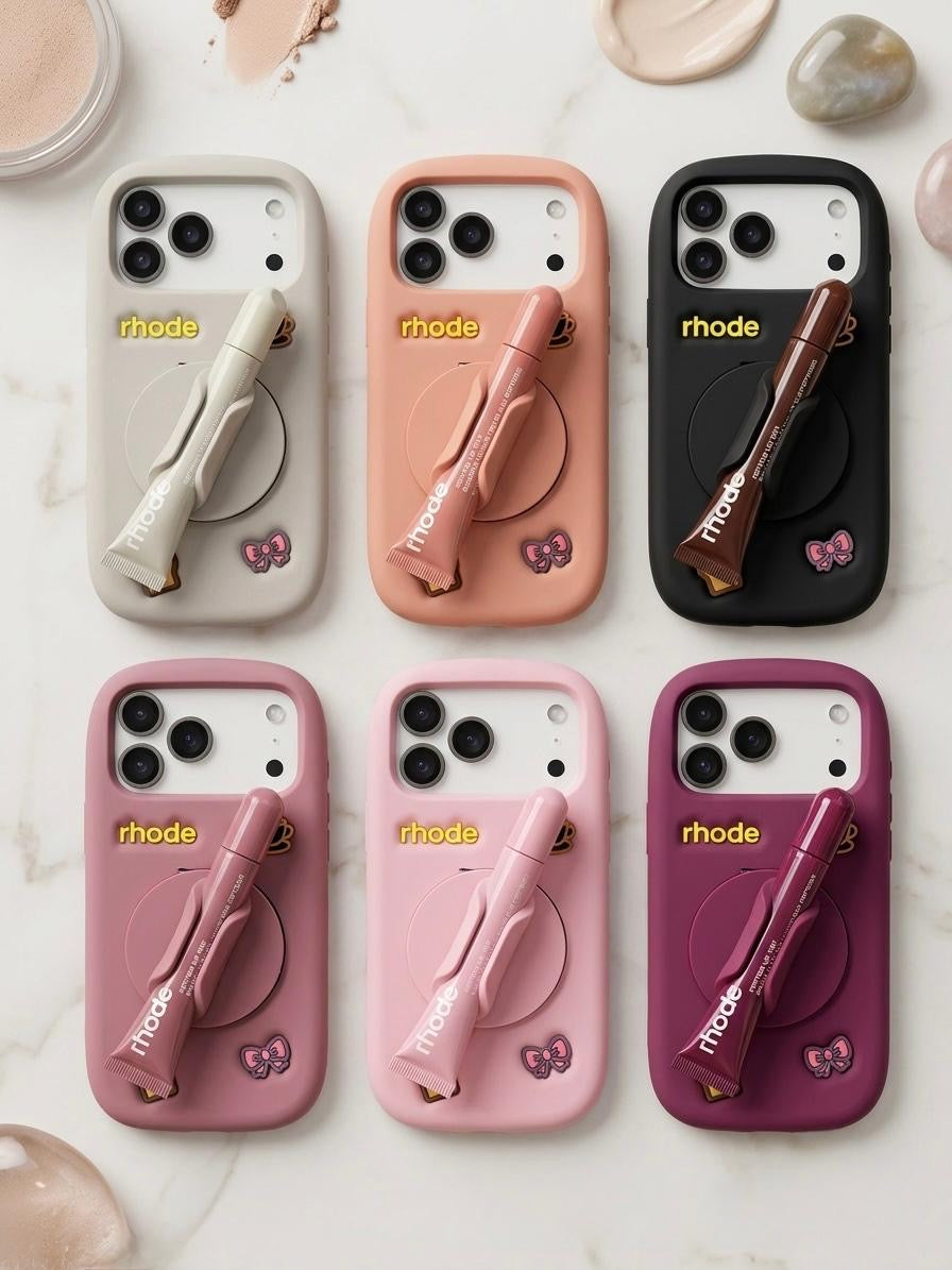 Lipstick mirror case
