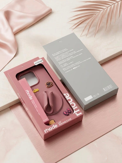 Lipstick mirror case