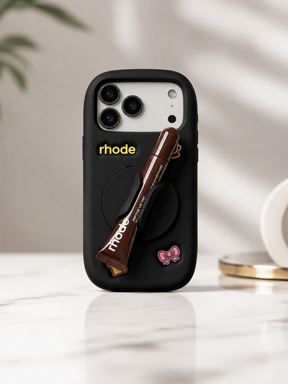 Lipstick mirror case
